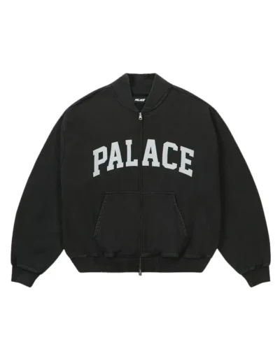 Palace College Black Bomber Jacket