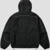Palace Piped Hooded Black Shell Jacket