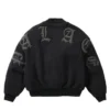 Palace Polartec Legacy Black Varsity Jacket
