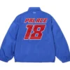 Palace x Ebbets Atoms 18 Blue Nylon Coach Jacket