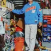 Palace x Ebbets Atoms 18 Blue Nylon Coach Jacket