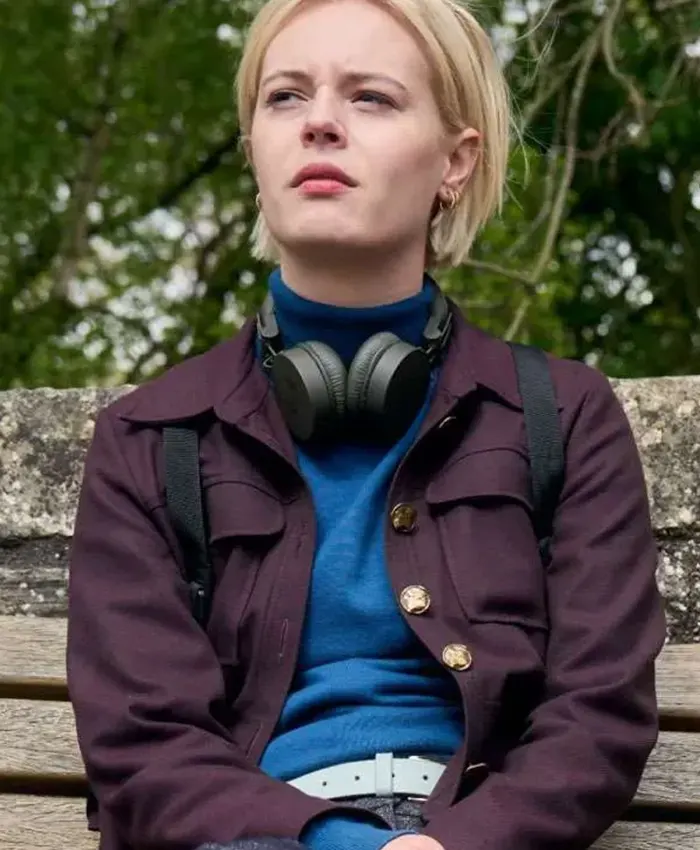 Patience S01 Ella Maisy Purvis Cropped Jacket