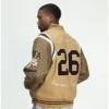 Patta Athletic P Houndstooth Wool Varsity Jacket