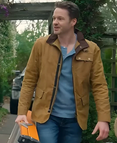 Paul Campbell All’s Fair in Love and Mahjong Brown Jacket