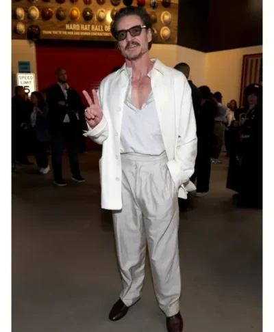 Pedro Pascal 2026 Super Bowl Event Jacket