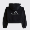 Philadelphia Eagles Abercrombie & Fitch Black Full-Zip Hooded Jacket