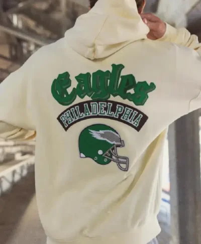 Philadelphia Eagles Cream Hoodie