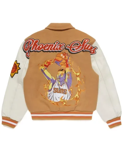 Phoenix Suns Full Snap Varsity Jacket