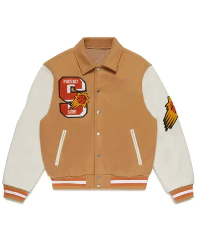 Phoenix Suns Full Snap Varsity Jacket