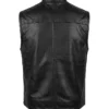 Premium Snakeskin Pattern Leather Vest