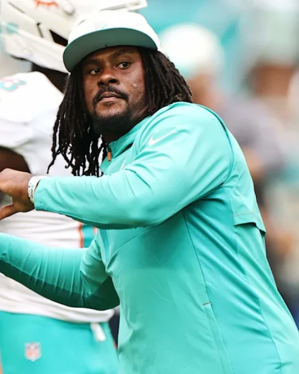 Preseason 2026 Malik Willis Dolphins Jacket