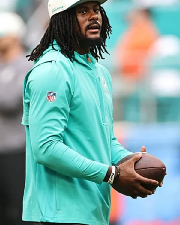 Preseason 2026 Malik Willis Dolphins Jacket