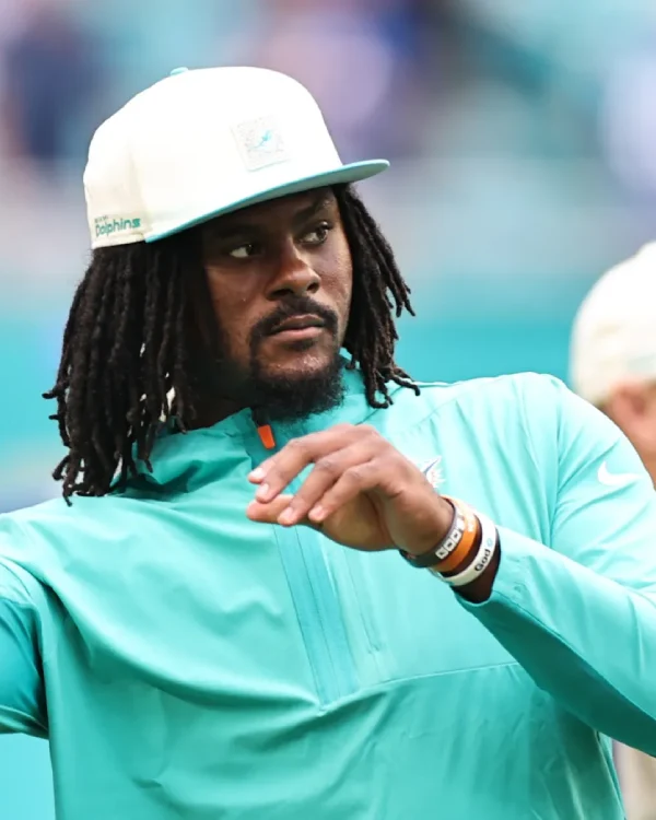 Preseason 2026 Malik Willis Dolphins Jacket