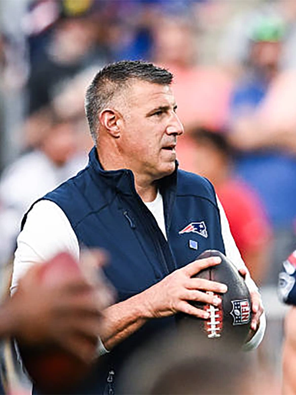 Preseason 2026 Mike Vrabel Vest