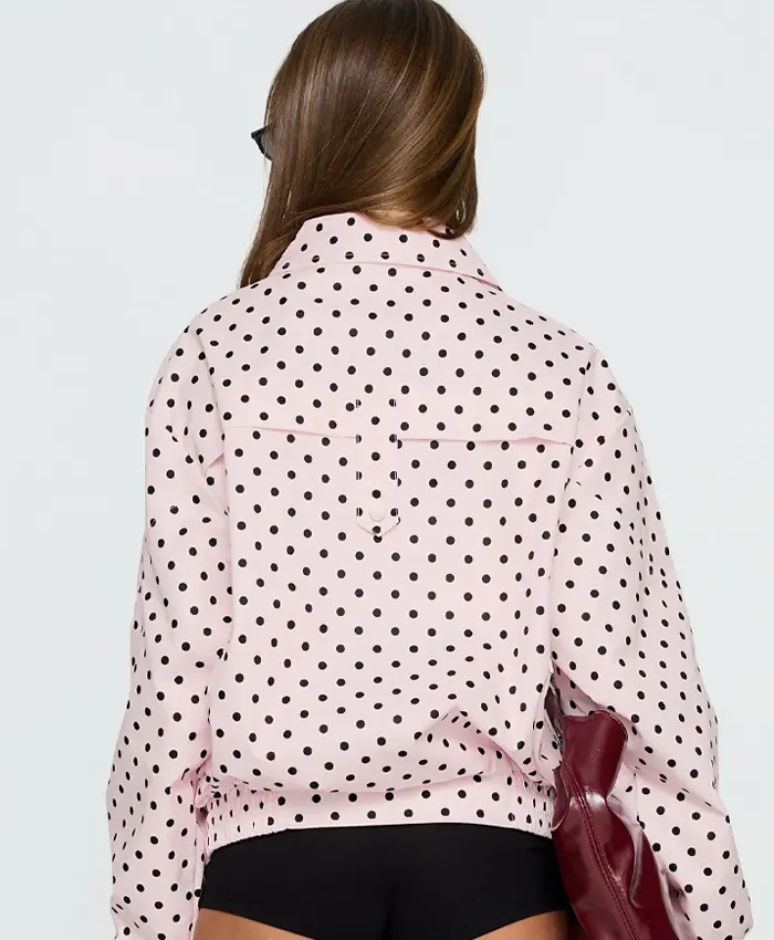 Princess Polly Pink Polka Dot Jacket