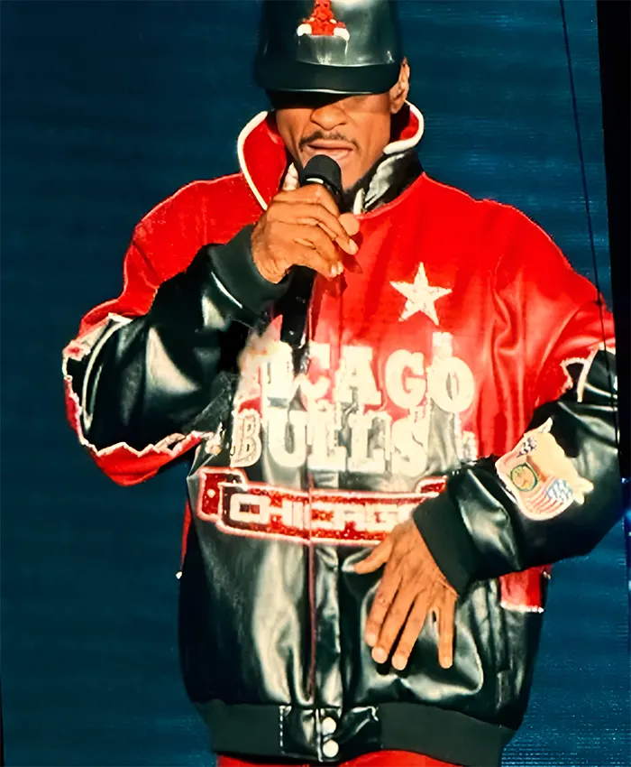 R&B Tour 2026 Usher Chicago Bulls Leather Jacket