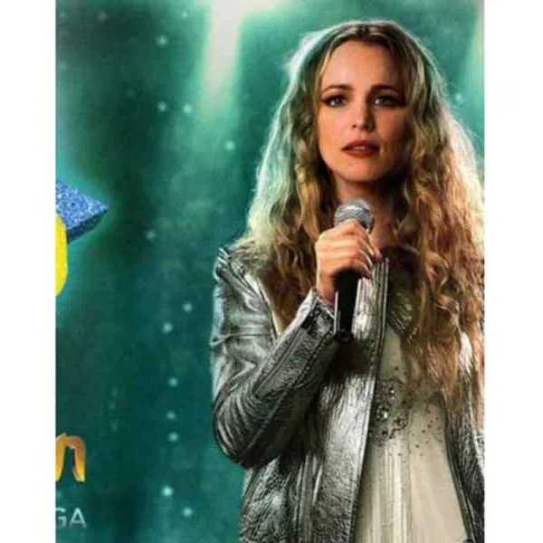 Rachel McAdam Eurovision Song Silver Jacket