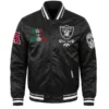 Raiders Sugar Skull Moto Jacket