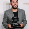 Rayan Cherki PFA Awards Grey Wool Blazer