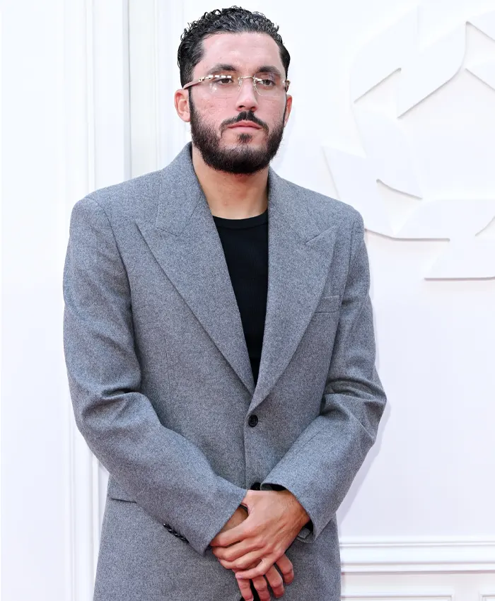 Rayan Cherki PFA Awards Grey Wool Blazer