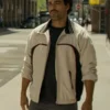 Reacher S04 Timur Beige Windbreaker Jacket