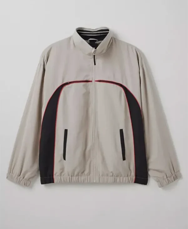 Reacher S04 Timur Beige Windbreaker Jacket
