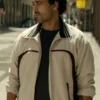 Reacher S04 Timur Beige Windbreaker Jacket