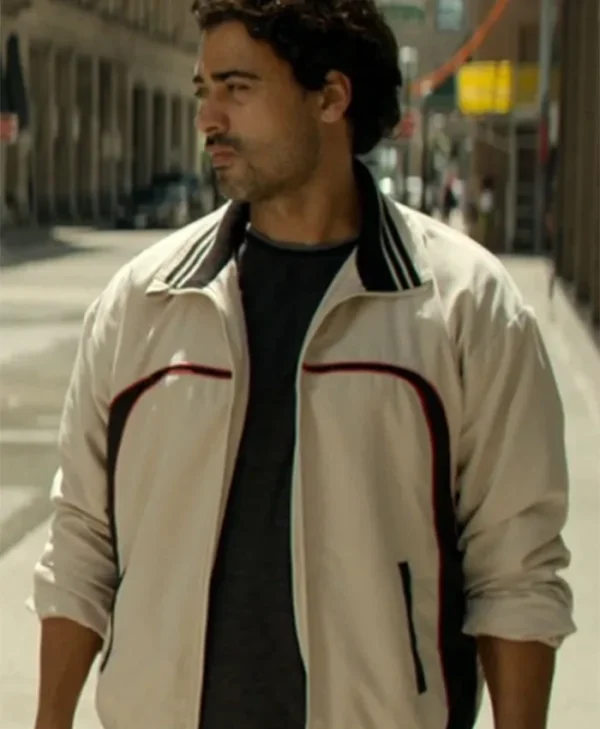 Reacher S04 Timur Beige Windbreaker Jacket