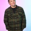 Richard Linklater Hit Man 2024 Wool Jacket