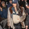 Rihanna SNL S51 Shearling Coat