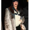 Rihanna SNL S51 Shearling Coat