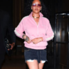 Rihanna Y2K Fashion Pink Jacket