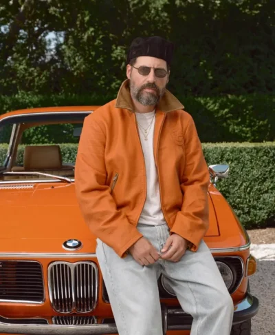 Ronnie Fieg Kith BMW Orange Jacket