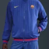 Royal Blue Barcelona Nike Strike Anthem Jacket
