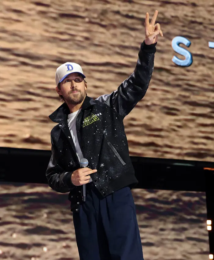 Ryan Gosling Starfighter 2027 Black Jacket