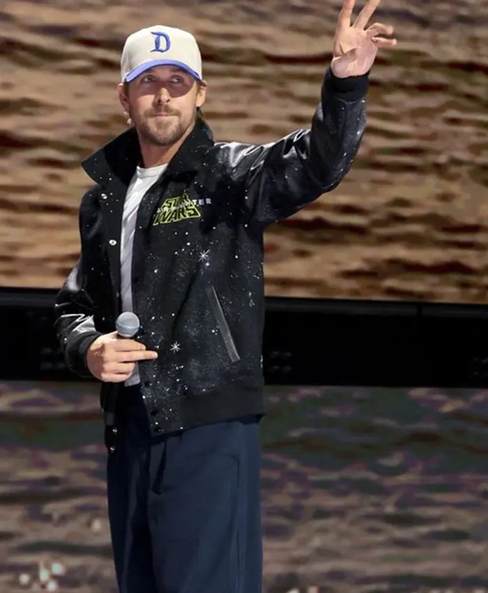 Ryan Gosling Starfighter 2027 Black Jacket