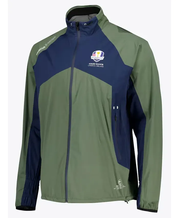 Ryder Cup 2027 Abacus Pitch Green Rain Jacket
