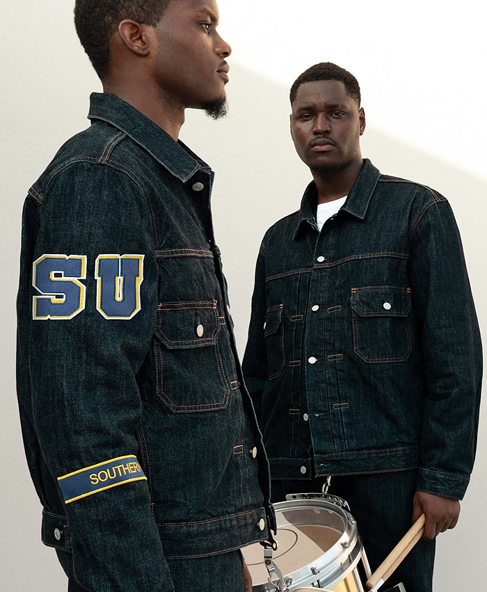 SU x Gap Human Jukebox Blue Denim Jacket