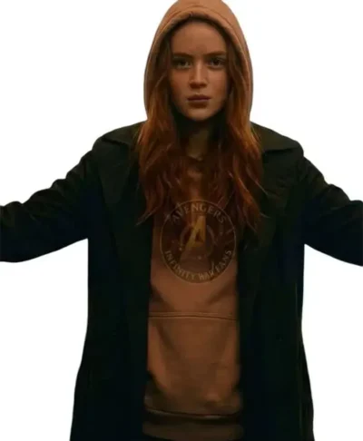 Sadie Sink Spider Man Brand New Day 2026 Coat