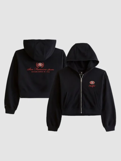 San Francisco 49ers Abercrombie & Fitch Full-Zip Hoodie