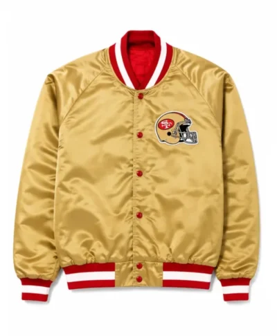 San Francisco 49ers Gold Bomber Jacket