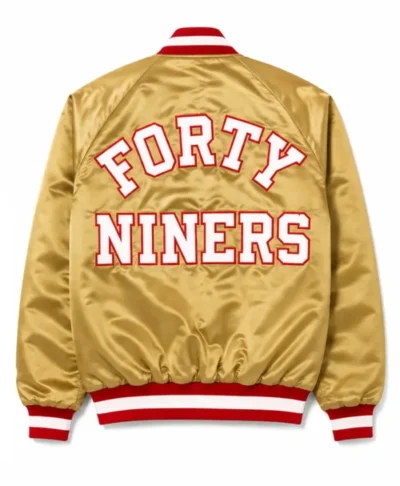 San Francisco 49ers Gold Bomber Jacket
