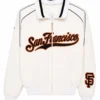 San Francisco Giants White Bomber Jacket