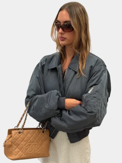 Scarlet And Sam Bomber grey Jacket