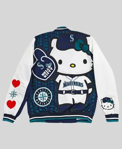 Seattle Mariners Hello Kitty Bomber Jacket
