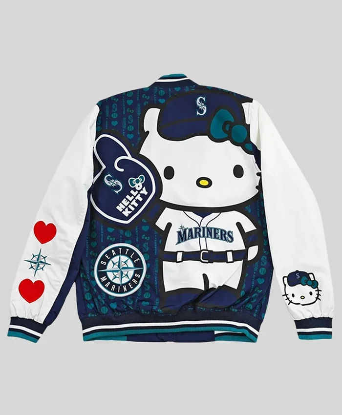 Seattle Mariners Hello Kitty Bomber Jacket