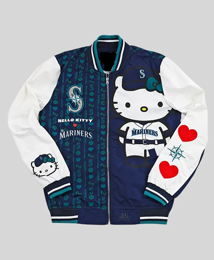 Seattle Mariners Hello Kitty Bomber Jacket