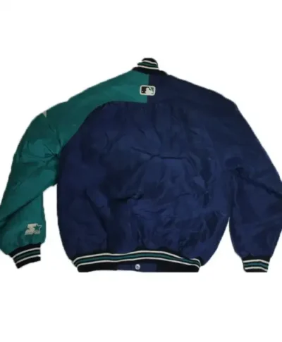 Seattle Mariners Vintage Navy Blue Varsity Jacket