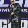 Seth Rollins SummerSlam 2026 Black Leather Jacket