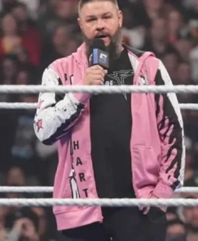 SmackDown Kevin Owens Pink Jacket